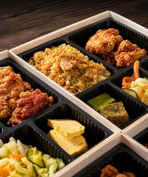 Corporate Bento Catering Singapore: 45 Japanese Bento Meals Delivered Hot to an Office Celebration