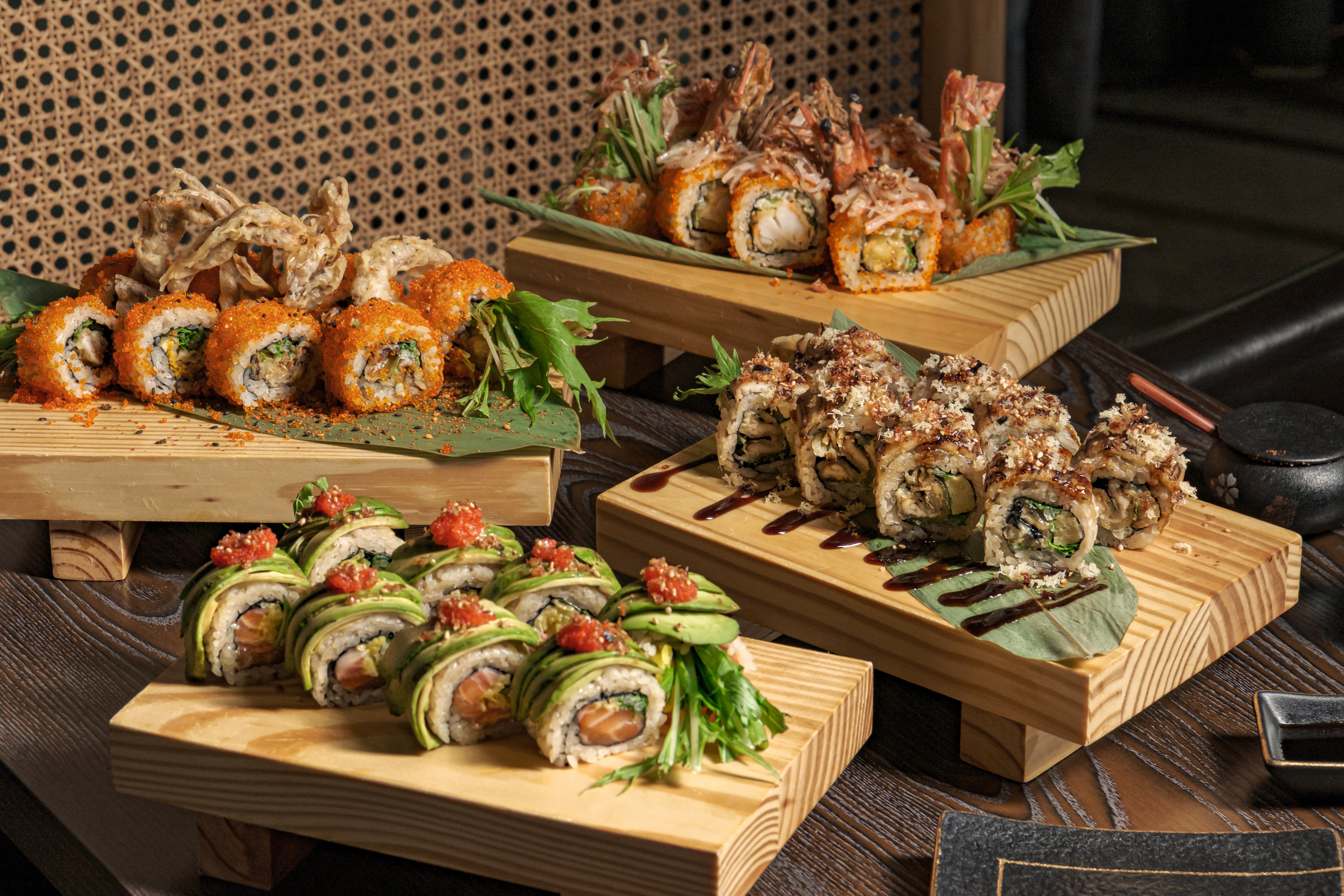 Tora Tora Tora kitchen and bento spread