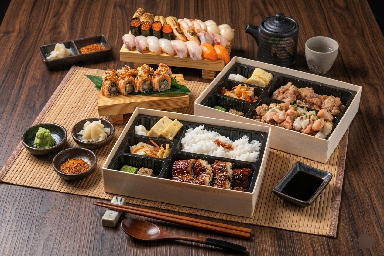 Tora Tora Tora bento spread