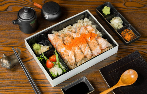 Aburi Salmon Mentai Bento