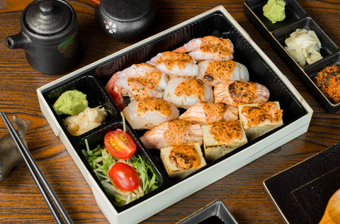 12pcs Aburi Mentai Sushi